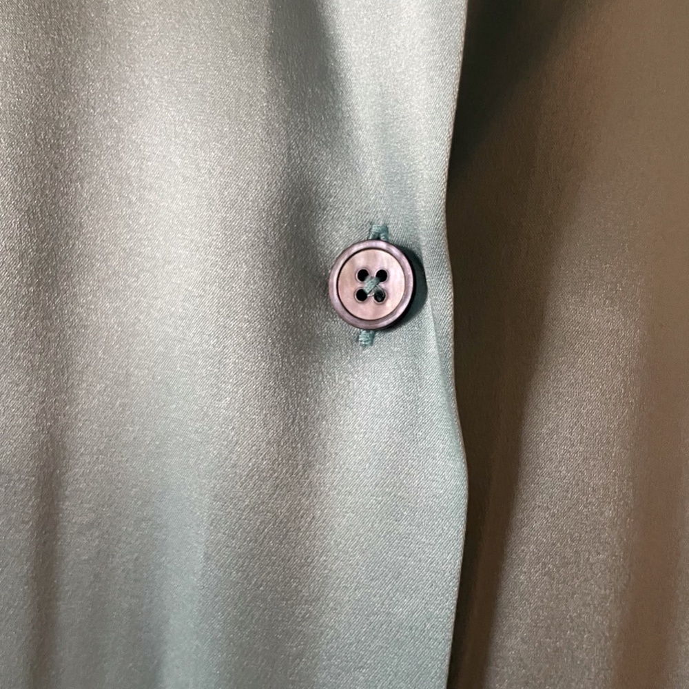 Ellen Tracy Button Down Silk Top - image 8